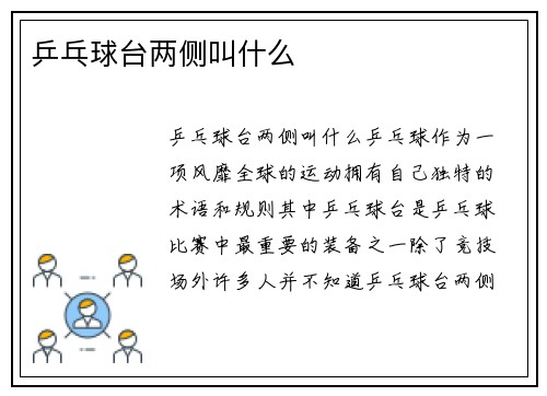 乒乓球台两侧叫什么